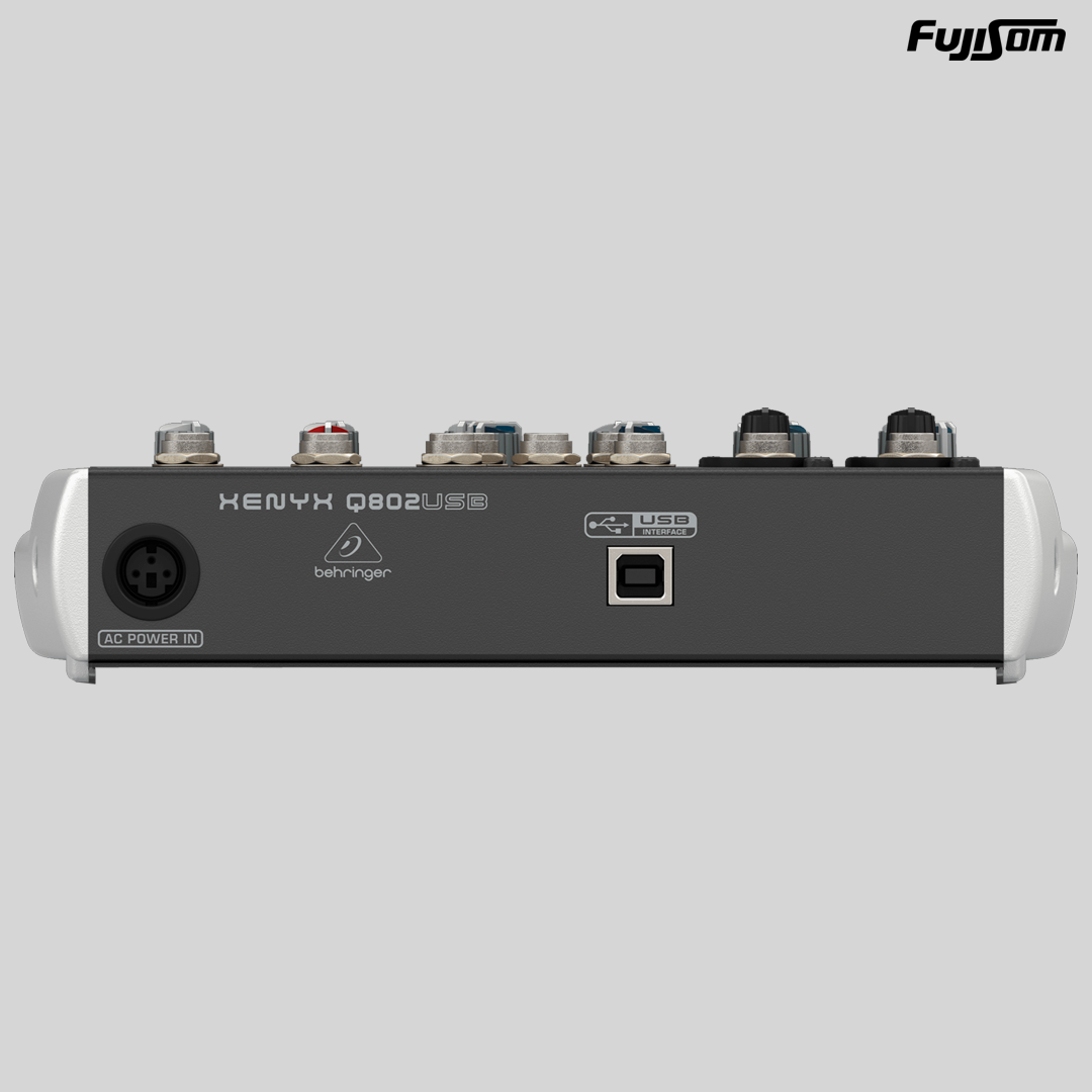 MESA BEHRINGER XENYX Q-802 4 CANAIS| FUJISOM