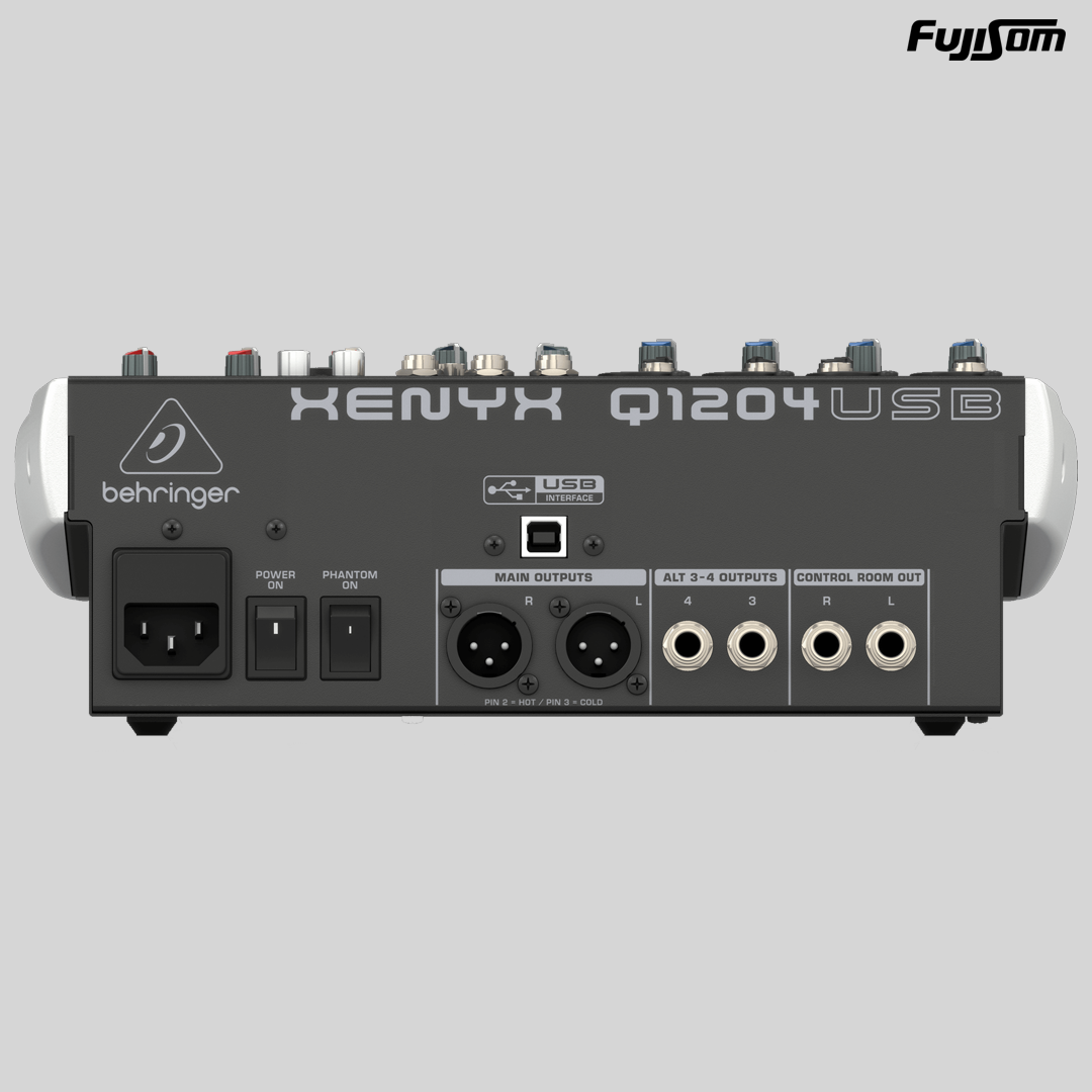 MESA BEHRINGER XENYX Q-1204 8 CANAIS| FUJISOM