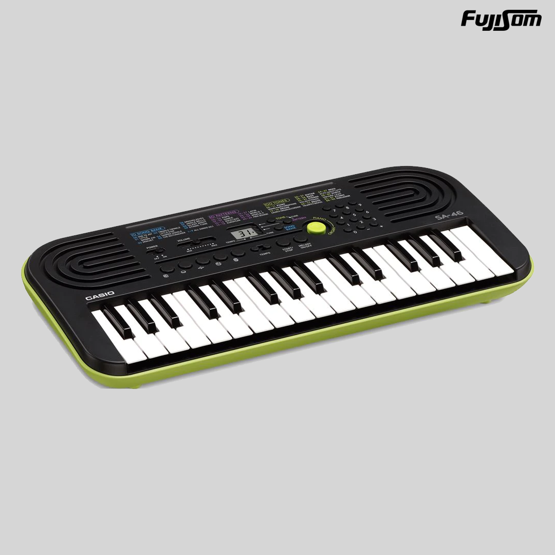 Teclado Musical Infantil Casio SA46 Verde