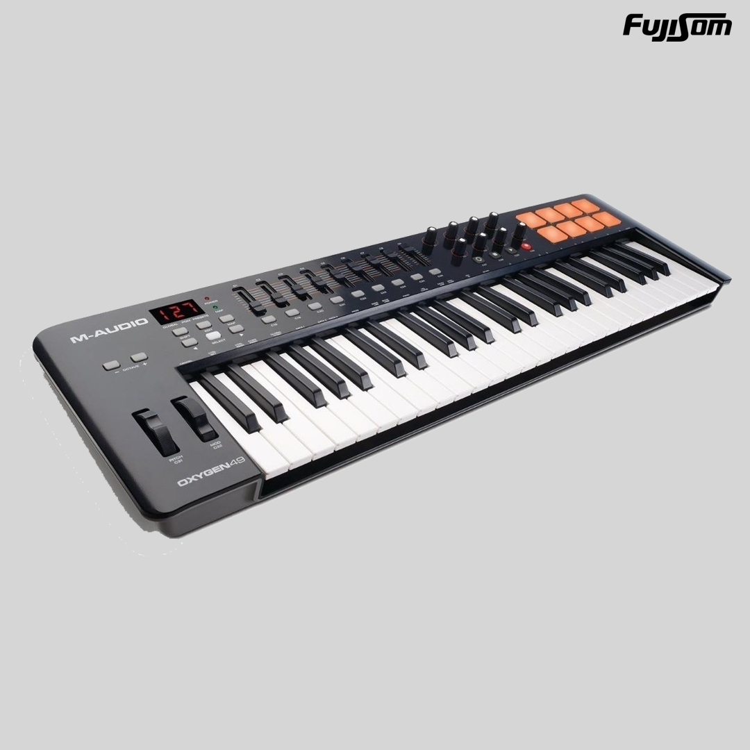 TECLADO M-AUDIO CONTROLADOR OXYGEN 49 IV 49 TECLAS| FUJISOM TECLADO M-AUDIO CONTROLADOR OXYGEN 49 IV 49 TECLAS| FUJISOM