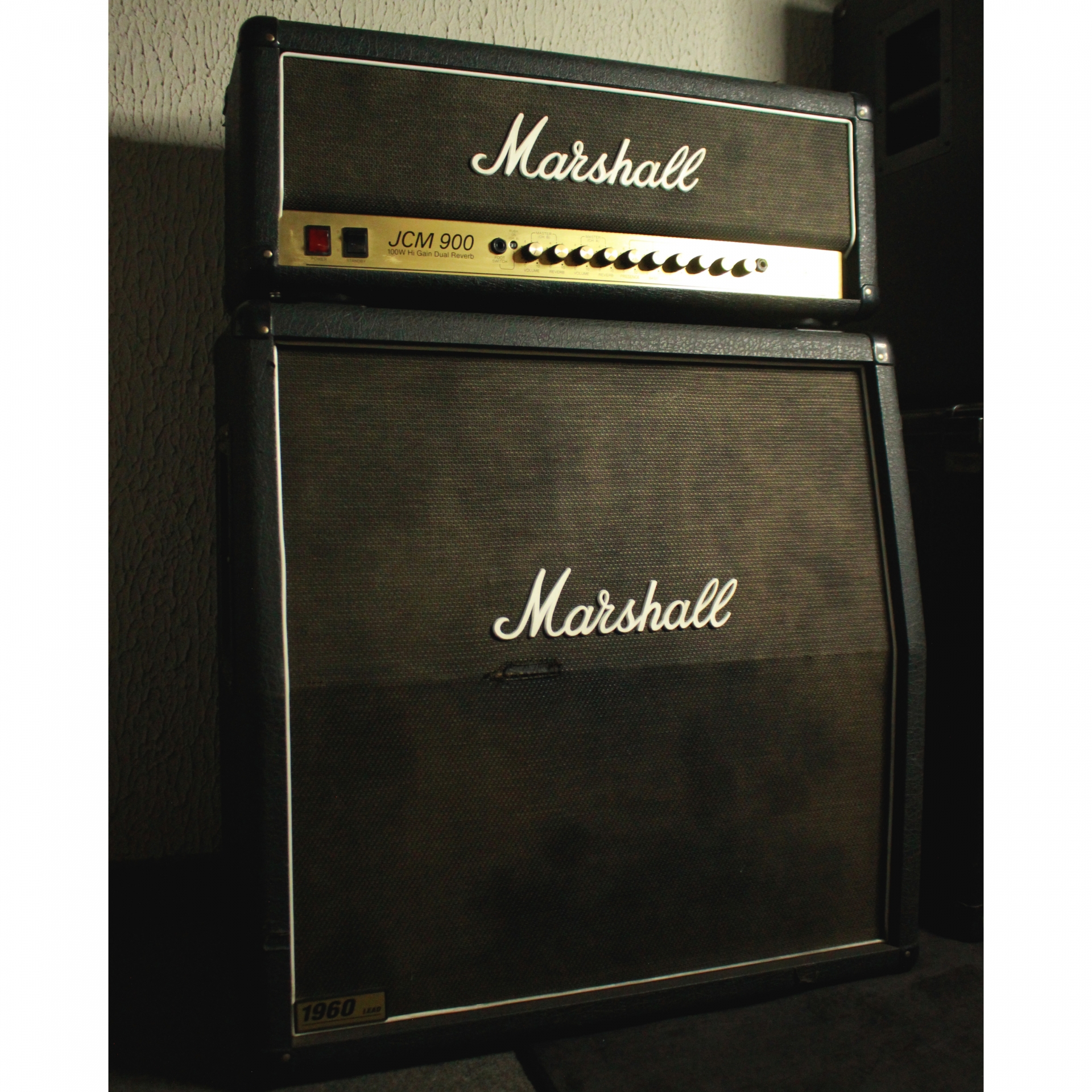 AMPLIFICADOR MARSHALL P/ GUITARRA JCM 900 + 1960A| FUJISOM