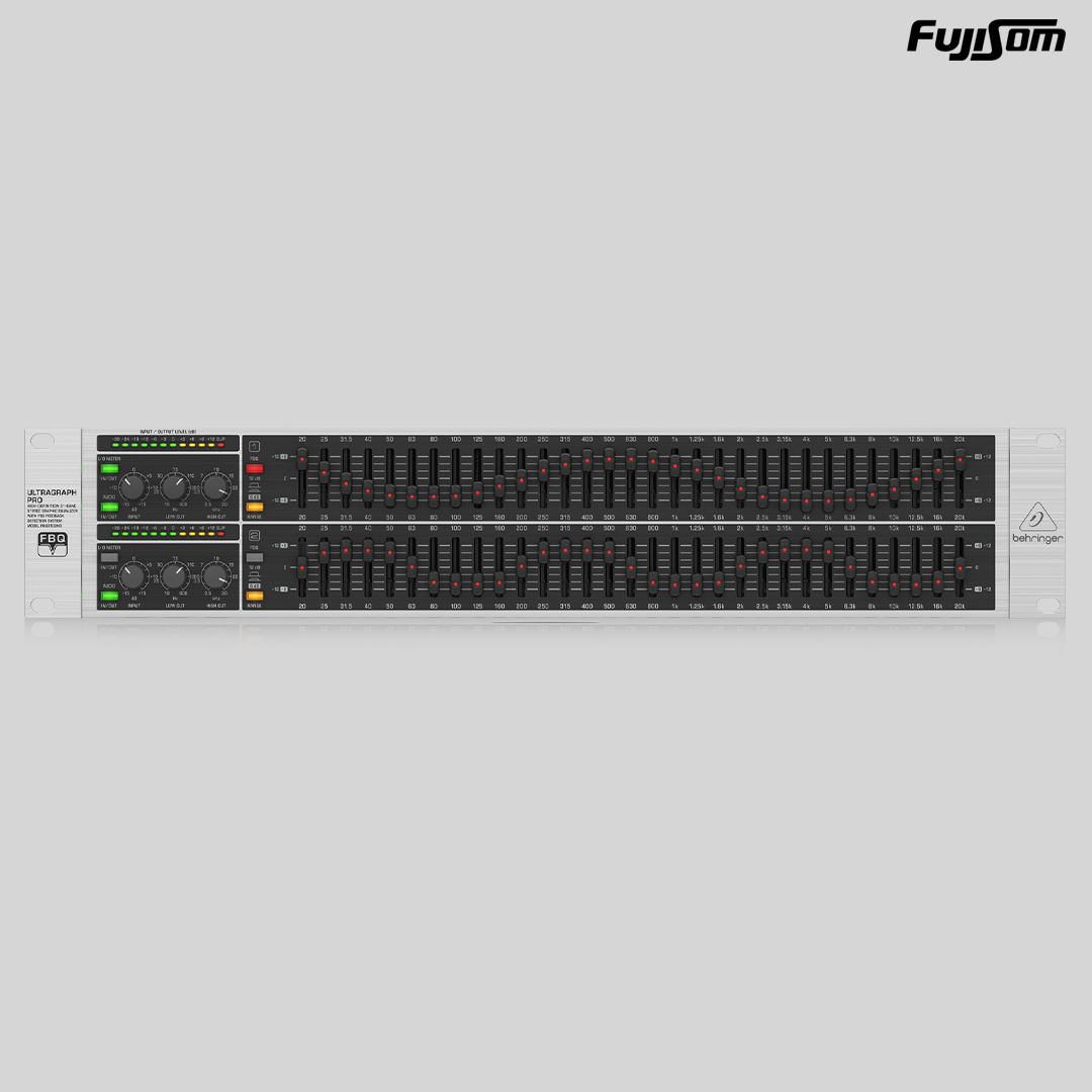 EQUALIZADOR BEHRINGER ULTRA-GRAPH FBQ3102HD | FUJISOM
