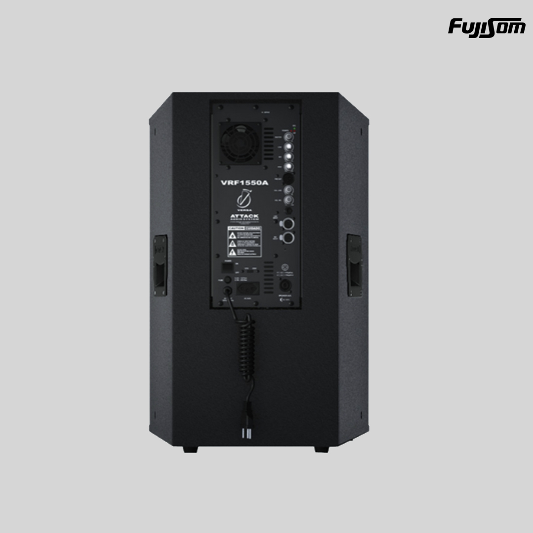 CAIXA AMPLIFICADA ATTACK VERSA VRF1550A 1X15+1DR 500W | FUJISOM