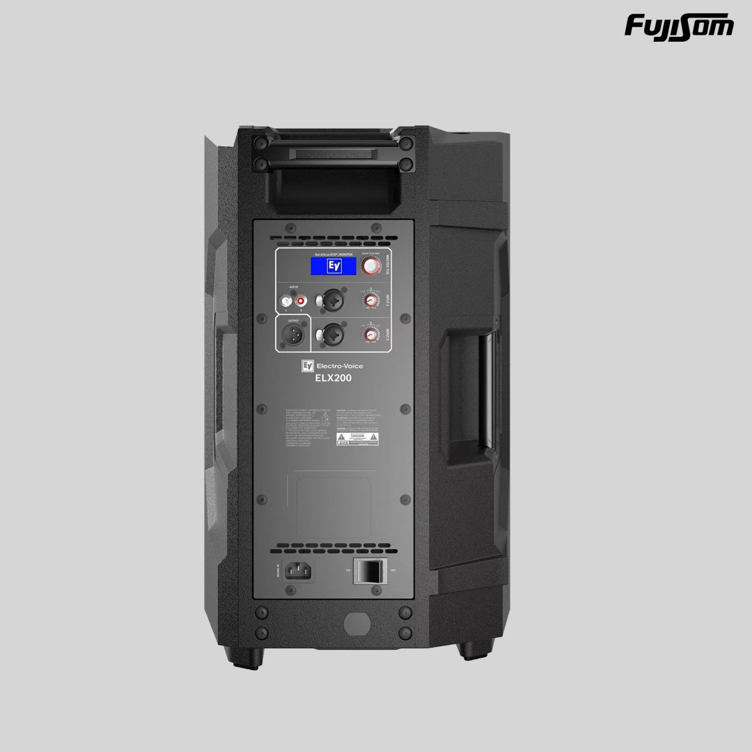 CAIXA AMPLIFICADA ELECTRO VOICE EV ELX200 10 1200W | FUJISOM