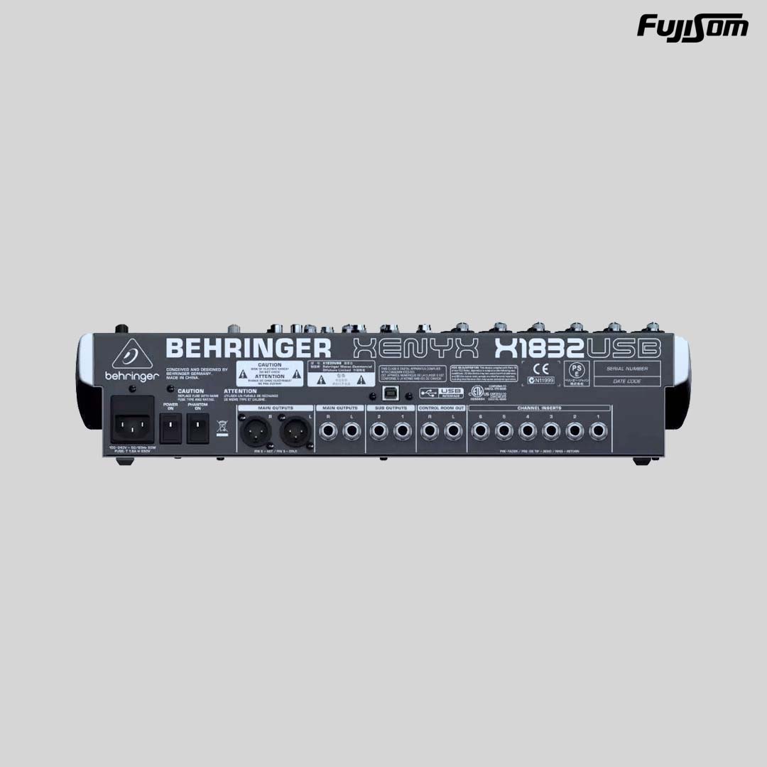 MESA BEHRINGER XENYX 1832FX 14 CANAIS| FUJISOM
