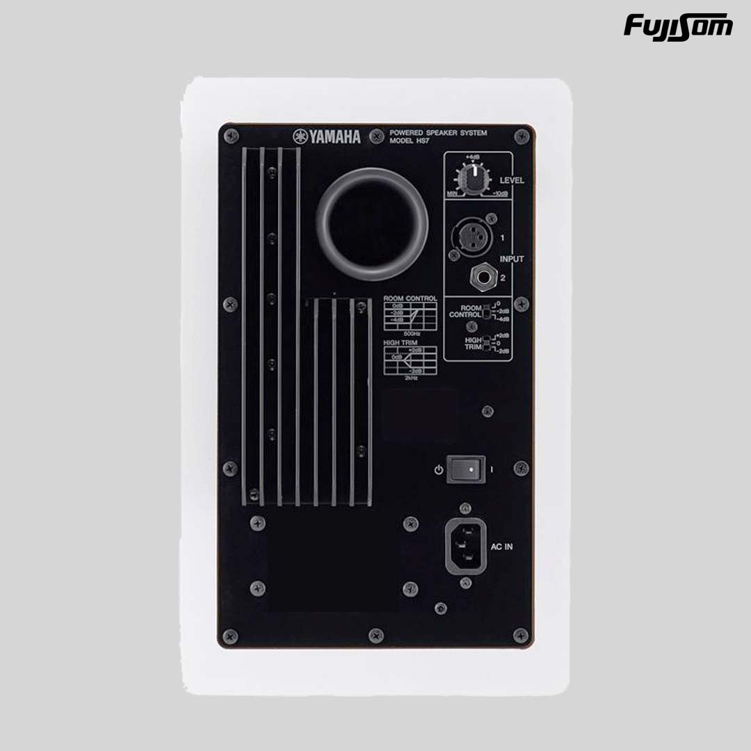 MONITOR DE ESTÚDIO YAMAHA HS5 BRANCA (UNIDADE) | FUJISOM