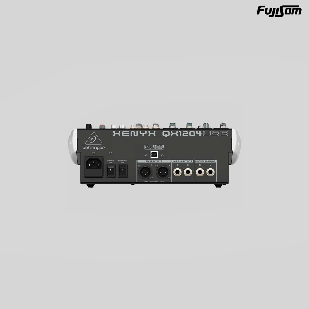 MESA BEHRINGER XENYX QX-1204 8 CANAIS| FUJISOM