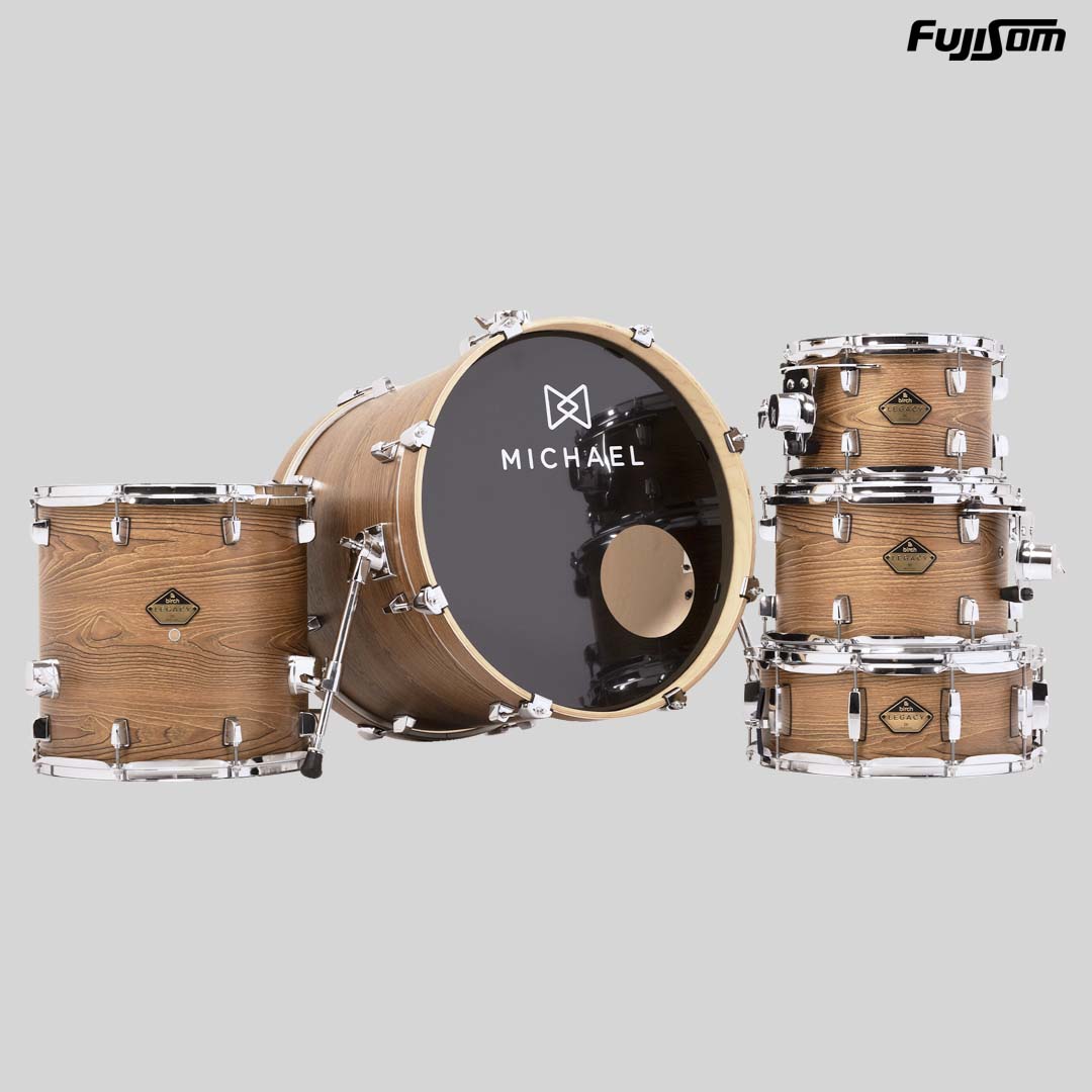 BATERIA ACÚSTICA 22 MICHAEL LEGACY BIRCH MB522 FORENT NT SEM