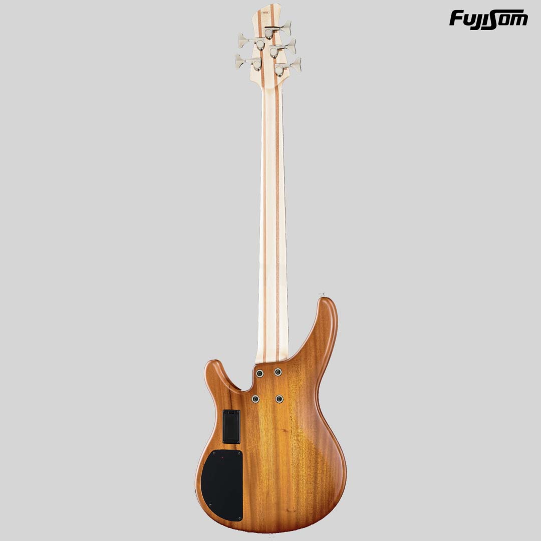BAIXO YAMAHA 5 CORDAS TRBX-505 BB BRICK BURST MARROM | FUJISOM