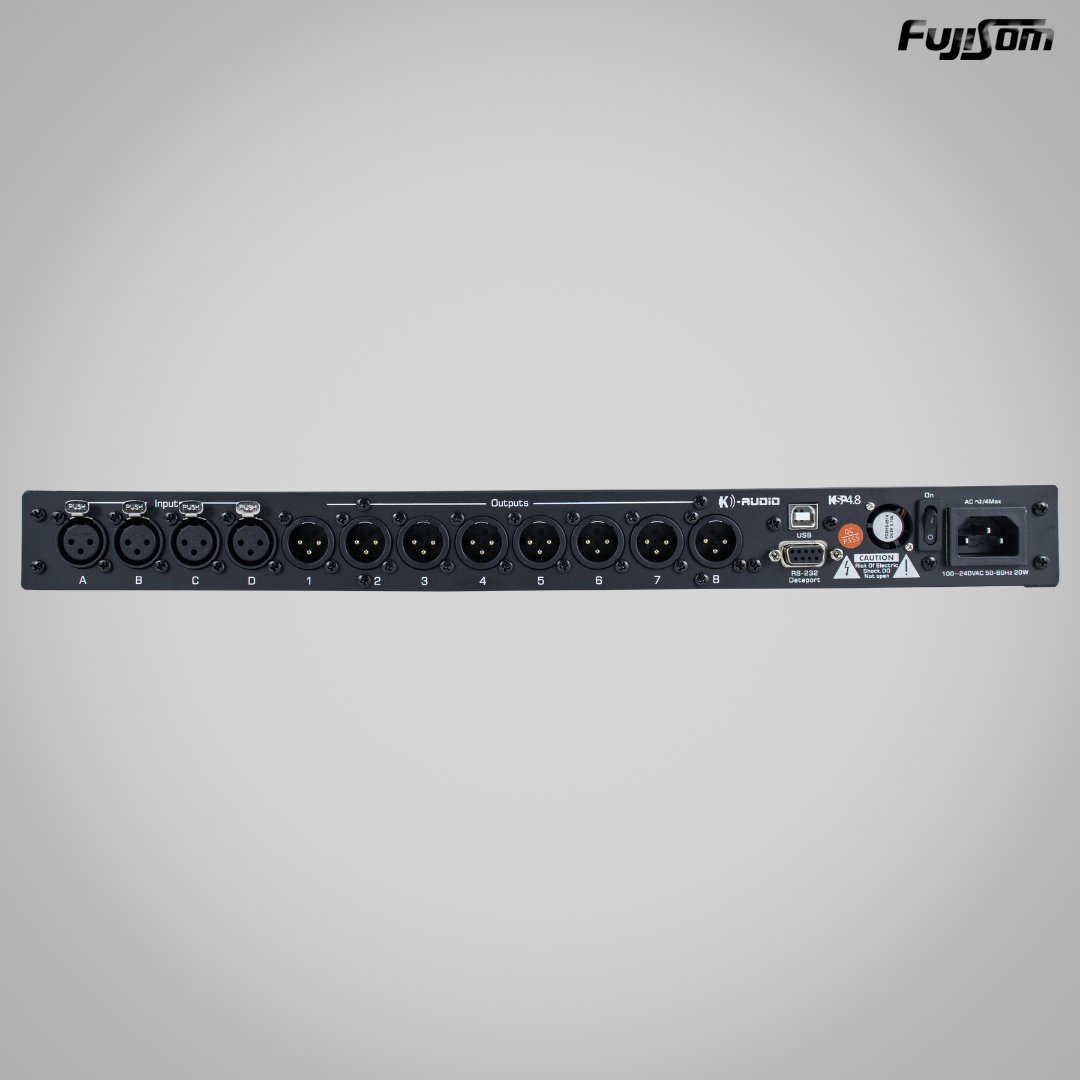 PROCESSADOR DIGITAL K-AUDIO KSP 4.8 | FUJISOM