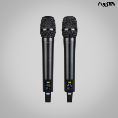 MICROFONE DYLAN S/FIO QS-5 MAO DUPLO 300 CANAIS