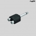 ADAPTADOR P10 MONO / 2 JACK RCA PLASTICO