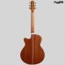 VIOLÃO SEIZI KYOTO CUTAWAY BROWN BURST COM BAG