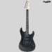 KIT GUITARRA STRATO ROCKWAVE PRETO