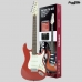 KIT GUITARRA STRATO ROCKWAVE VERMELHO