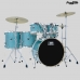 BATERIA ACÚSTICA D-ONE DF22AS ACQUA SPARKLE COM FERRAGEM