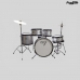 BATERIA NEW YORK JUNIOR 2 TONS SL PRATA