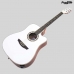 VIOLÃO STRINBERG AÇO FOLK CD40C WH BRANCO CROMO SERIES