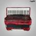 ACORDEON TODESCHINI 80 BAIXOS YW-870 VERMELHO