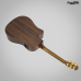 VIOLAO STRINBERG DIAMOND AÇO FOLK DD-6SC NT SATIN