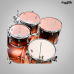 BATERIA TAMA CL-52KRS COFFEE FADE SUPERSTAR SEM FERRAGEM 22"