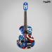 VIOLAO PHX NYLON VIM-C2 INFANTIL MARVEL CAPITAO AMERICA CORE 