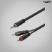 CABO ROXTONE P2 STEREO X 2 RCA 1MT PROFISSIONAL