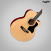 VIOLAO VOGGA AÇO VCS-240 NATURAL ELETRICO MINI JUMBO CUTWAY