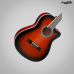 VIOLAO VOGGA NY VCS-235 BLACK SUNBURST ELETRICO CUTWAY