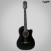 VIOLAO VOGGA NY VCS-235 BLACK ELETRICO CUTWAY