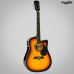 VIOLAO MICHAEL AÇO FOLK VMF-361 SUNBURST CUTWAY