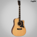 VIOLAO MICHAEL AÇO FOLK VMF-440 NAT SATIN CTW ELETRICO
