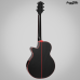 VIOLAO TAKAMINE A&Ccedil;O GF-49CE COSMIC BLACK SPARKLE