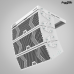 CAIXA AMPLIFICADA MARK AUDIO VMK6/A LINE ARRAY BRANCO