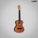 UKULELE VOGGA ACUSTICO VUK329 MAHOGANY ELETRICO TENOR