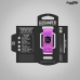 ABAFADOR DE CORDAS DAMPER IBOX P/BAIXO DHMD-04 HOLOGRAFICO MEDIA PINK